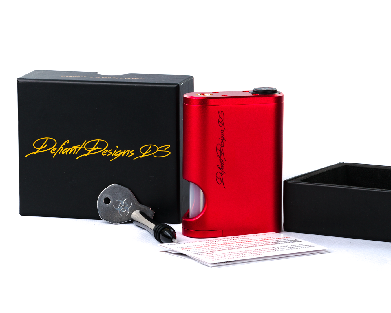 DEFIANT DESIGNS】 DS Squonk Modセット! DEFIANT DESIGNS】 DS Squonk Modセット!