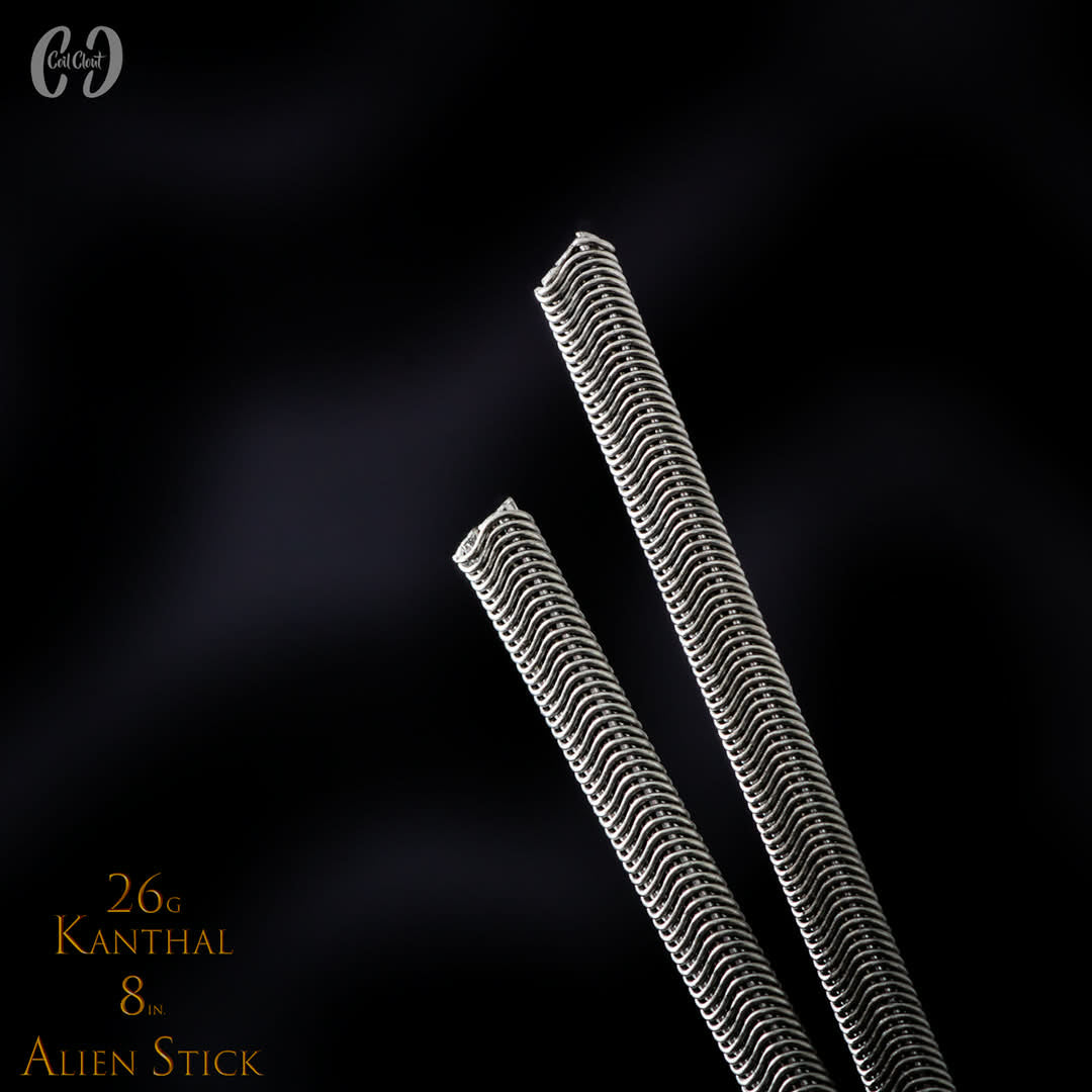Kanthal A1 Handcrafted Alien & Fused Wire Sticks