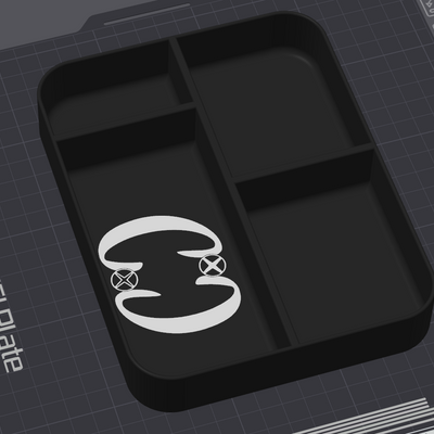 Custom CC Engraved "EDC DUMP TRAY" (3D Printed) (SOLD OUT)