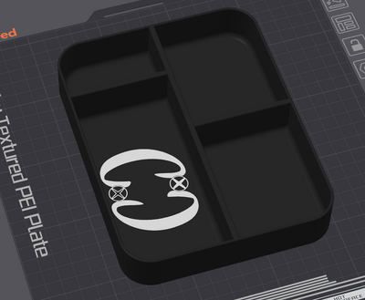 Custom CC Engraved "EDC DUMP TRAY" (3D Printed) (SOLD OUT)