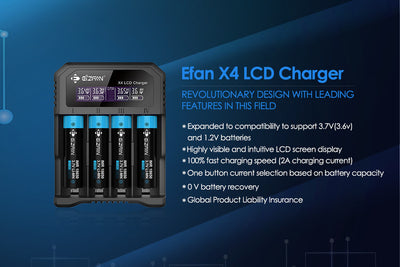 Efan x4 4-Bay Charger