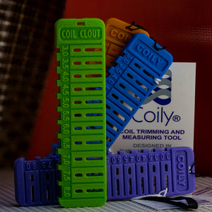 Coily Tool (Green) (The ORIGINAL Measuring & Lead Trimming Tool) Coil Clout Coily Tool (Green) (The ORIGINAL Measuring & Lead Trimming Tool) Coil Clout