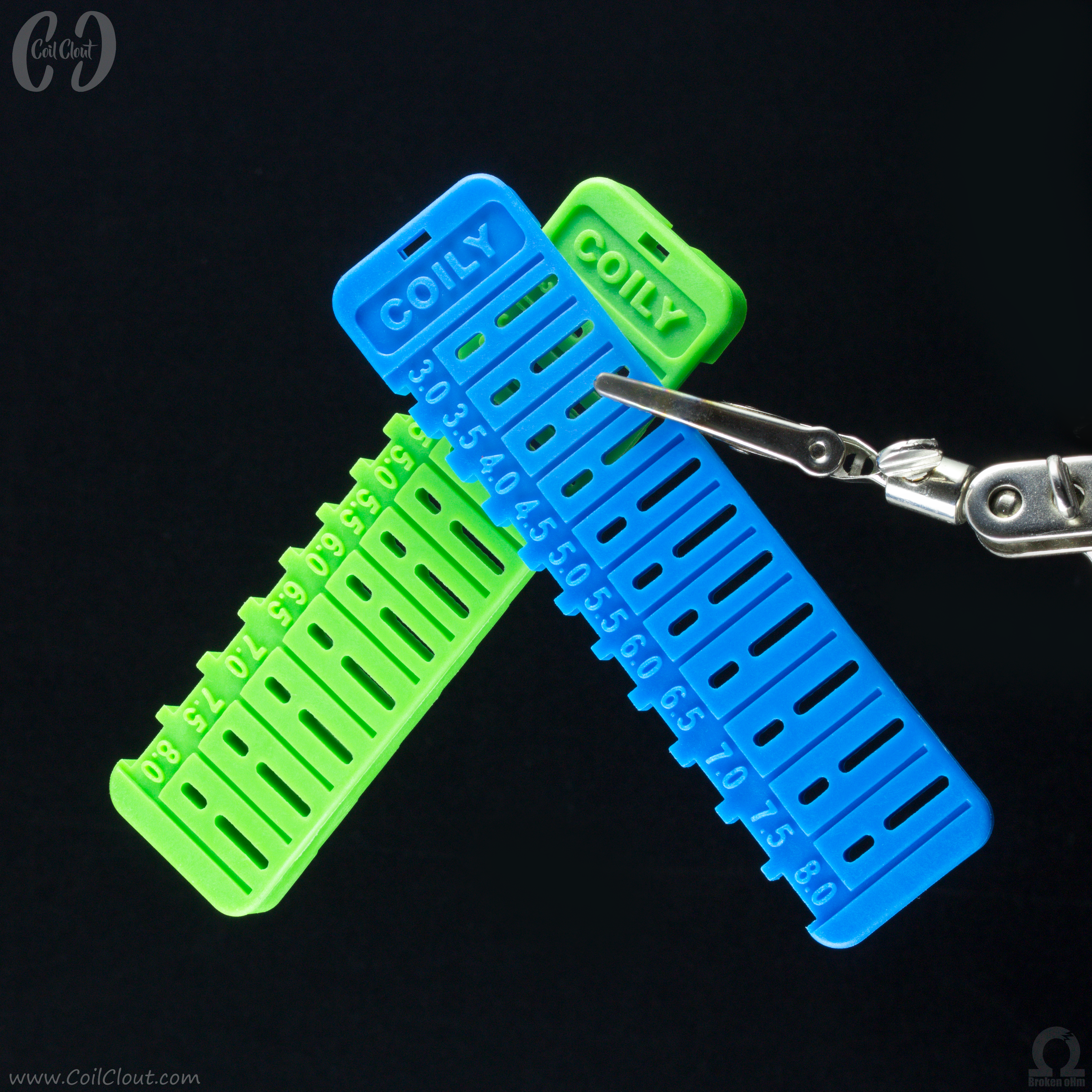 Coily Tool (Green) (The ORIGINAL Measuring & Lead Trimming Tool) Coil Clout Coily Tool (Green) (The ORIGINAL Measuring & Lead Trimming Tool) Coil Clout