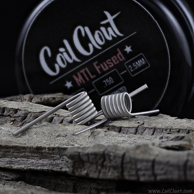 Coil Clout MTL Fused Clapton .75Ω