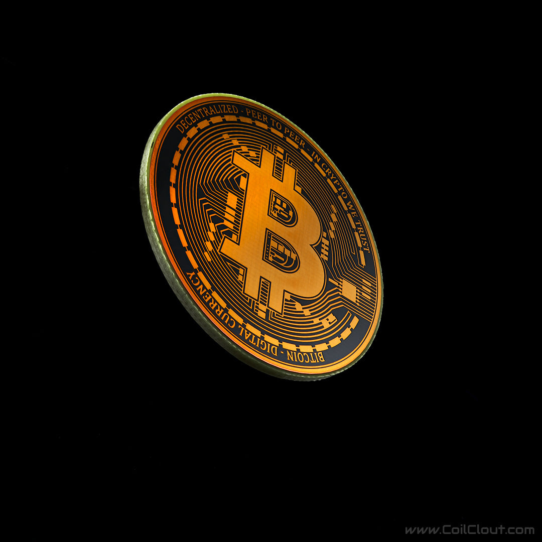 Bitcoin Circuit Board Coin | BTC Collectable