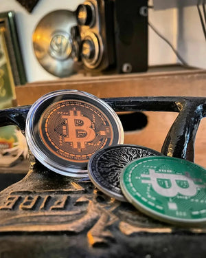 Bitcoin Circuit Board Coin | BTC Collectable