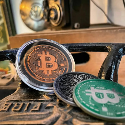 Bitcoin Circuit Board Coin | BTC Collectable